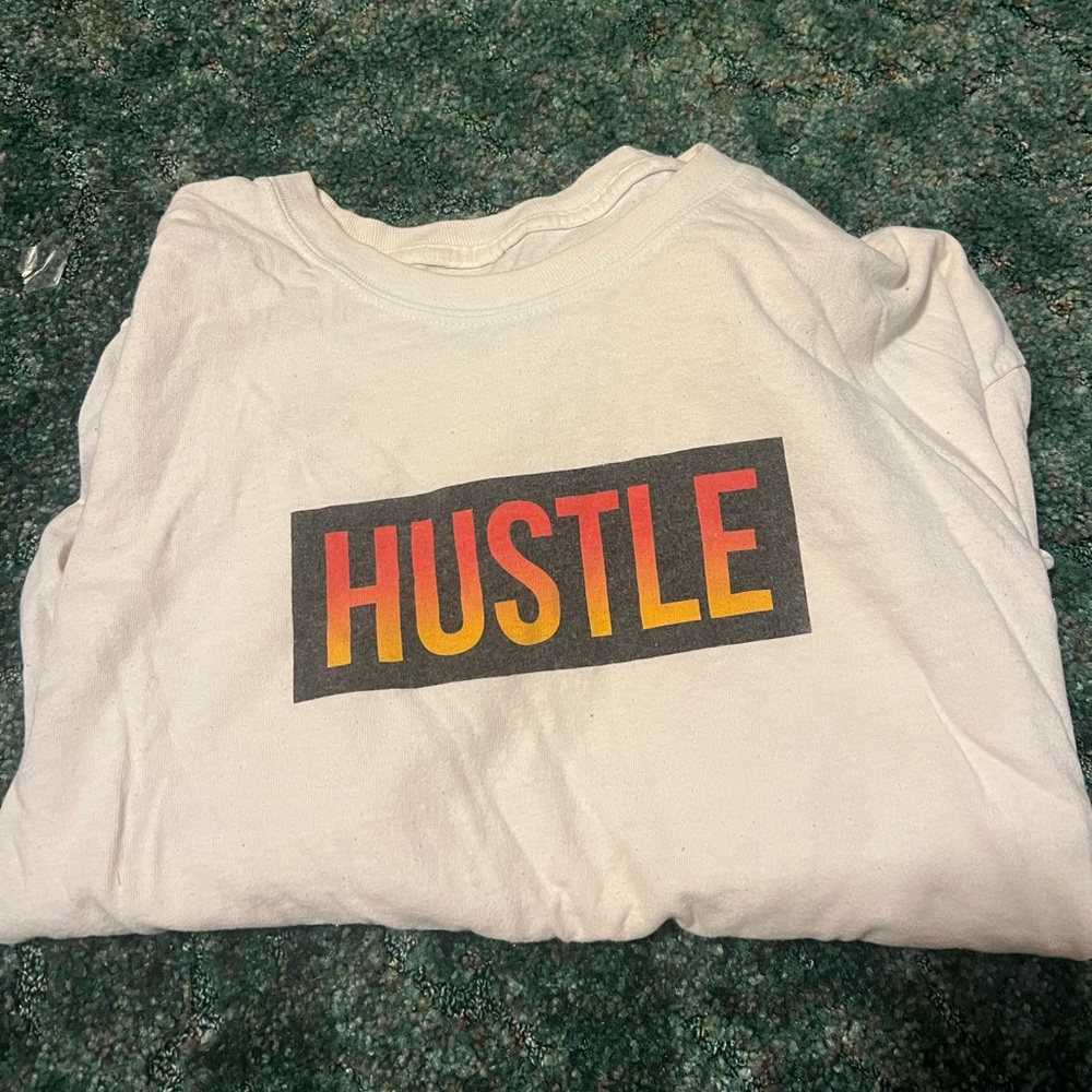 Hustle Cropped Long checkered Sleeve shirt